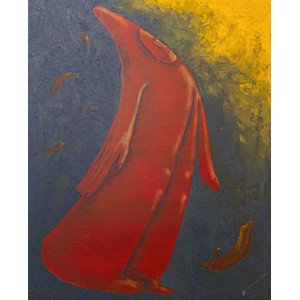 "Душа", 110х90 см, Полотно, акрил, 2025